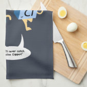 化学周期表要素 キッチンタオル (四つ折り)