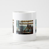 化学品ボトル付き机 ジャンボコーヒーマグカップ (正面)