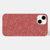 化学図デザイン Case-Mate iPhoneケース (裏面 (横))