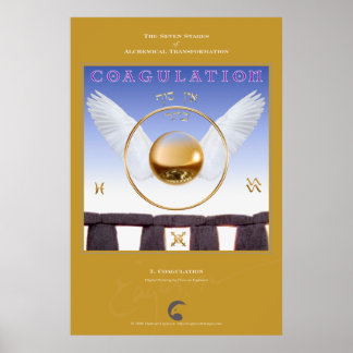 化学変化7:凝固 ポスター