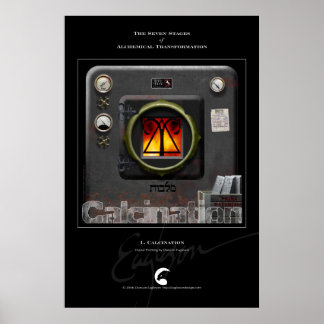 化学変換1:焼成 ポスター