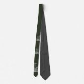 化学実験室でのネックタイ ネクタイ (裏面)