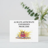 化学実験室の爆発 ポストカード (スタンド正面)