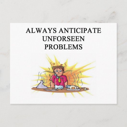 化学実験室の爆発 ポストカード (正面)