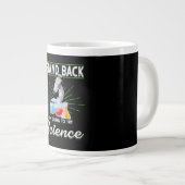 化学実験室物理科学生物学 ジャンボコーヒーマグカップ (正面右)