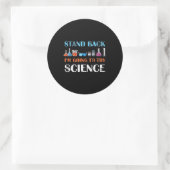 化学実験室物理科学生物学 ラウンドシール (バッグ)
