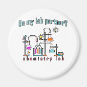 化学実験室 マグネット (正面)