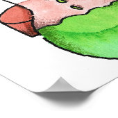 化学実験 ポスター (角)