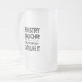 化学専攻の学カッコいい人 フロストグラスビールジョッキ (正面左)