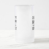 化学専攻の学カッコいい人 フロストグラスビールジョッキ (中央)