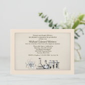 化学専攻 卒業招待 招待状 (スタンド正面)