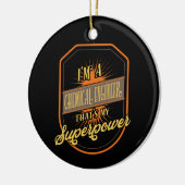 化学工学エンジニアリング セラミックオーナメント (左)