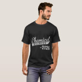 化学工学卒業 2026 プレミアム トリブレンド Tシャツ (正面フル)