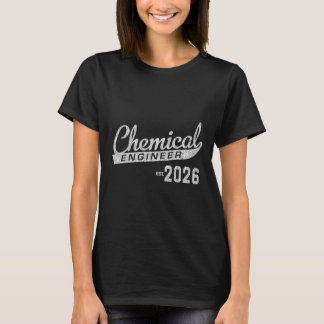 化学工学卒業 2026 プレミアム トリブレンド Tシャツ