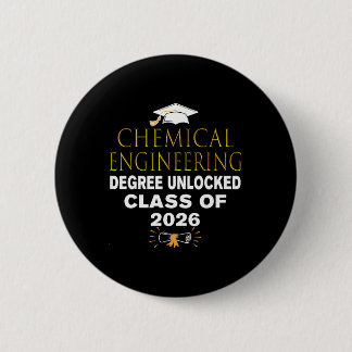化学工学学位解除 Cl 2026年卒 缶バッジ