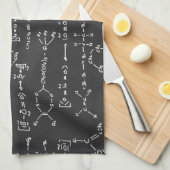 化学式の執筆 キッチンタオル (四つ折り)