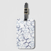 化学式化学品ギフト ラゲッジタグ (正面縦)