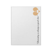 化学引用文 ノートパッド (回転)