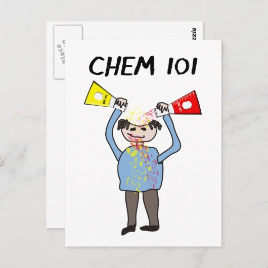 化学愛好家への贈り物 ポストカード (正面/裏面)