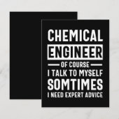 化学技おもしろい術者ギフト セーブザデート (正面/裏面)