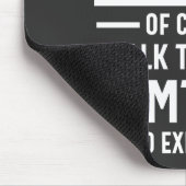 化学技おもしろい術者ギフト マウスパッド (コーナー)