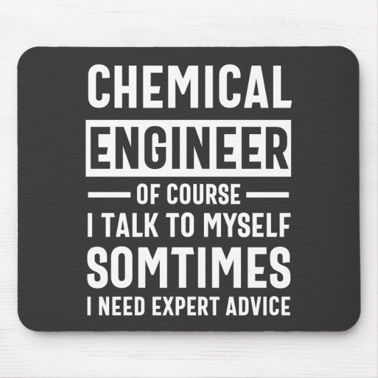 化学技おもしろい術者ギフト マウスパッド (正面)