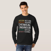 化学技術者の感謝 Tシャツ (正面フル)