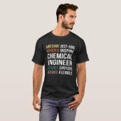 化学技術者の感謝 Tシャツ (正面フル)