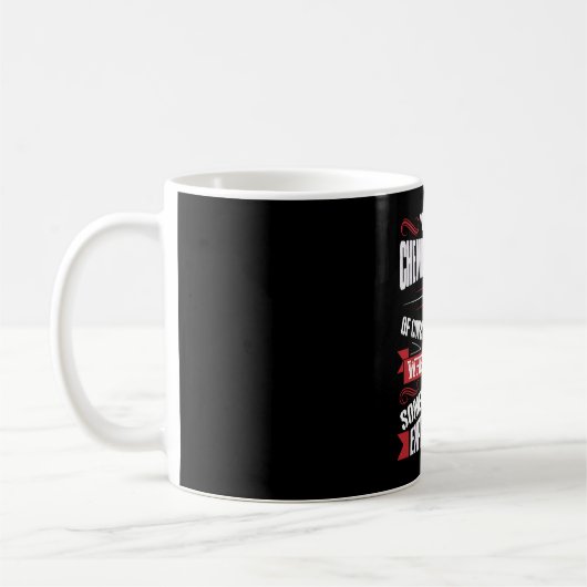 化学技術者クリスマスプレゼント コーヒーマグカップ (左)