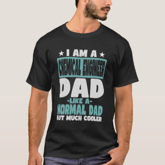 化学技術者クールのパパ Tシャツ