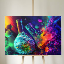 化学抽象芸術光輝性液体