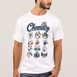 化学教師のシャツ、サイエンスSTEM Tシャツ