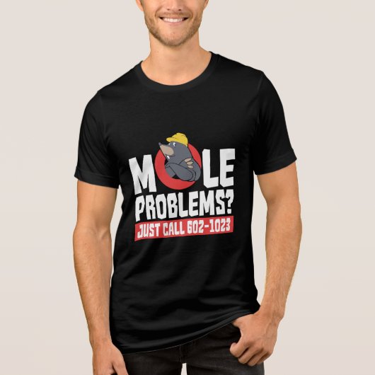 化学教師の宿題 トライブレンドTシャツ (正面)