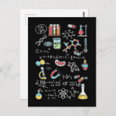 化学数学者物理学者化学者 ポストカード (正面/裏面)