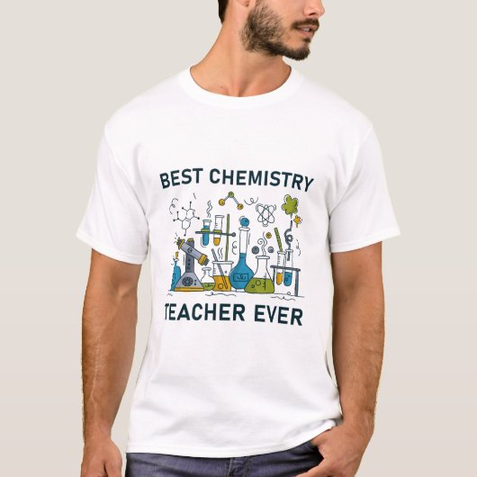 化学最高の先生は今まで Tシャツ (正面)