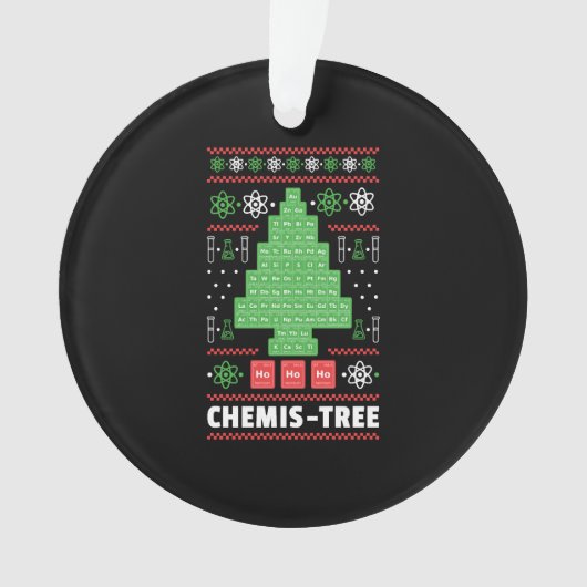 化学木クリスマスツリー オーナメント (正面)