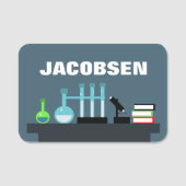 化学機器科学 名札 (正面)