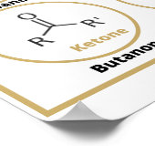 化学機能群 ポスター (角)