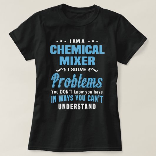化学混合器 Tシャツ (デザイン正面)