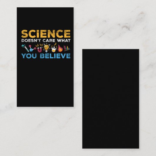 化学物理学科学専攻 名刺 (正面/裏面)