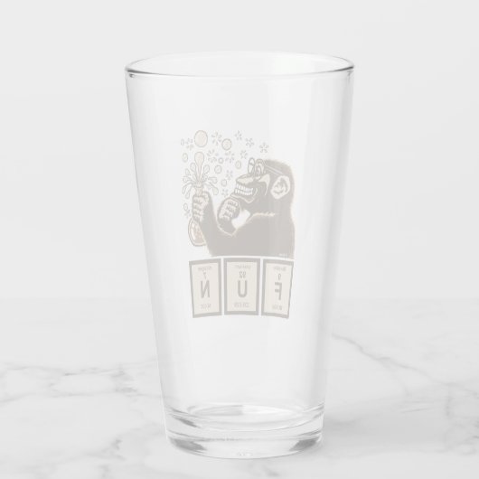 化学猿によって発見されるおもしろい タンブラーグラス (裏面)
