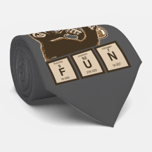 化学猿によって発見されるおもしろい ネクタイ