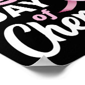 化学生存者乳がん認識度の最終日 ポスター (角)