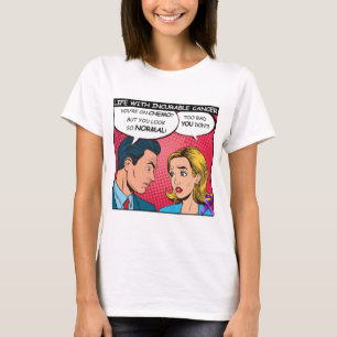化学療法に対するがん患者の要旨 Tシャツ