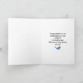 化学療法の最後のラウンド カード (内部)