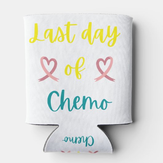 化学療法の最終日 缶クーラー (裏面)