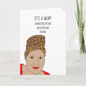 化学療法の終了おめでとう カード (正面)