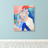 化学療法を受けた女性 | Andre Derain | キャンバスプリント (インサイチュ (ウッドフロア))