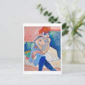 化学療法を受けた女性 | Andre Derain | ポストカード (スタンド正面)