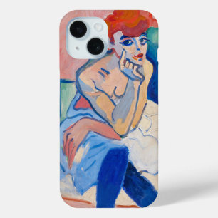 化学療法を受けた女性 Andre Derain iPhone 15ケース